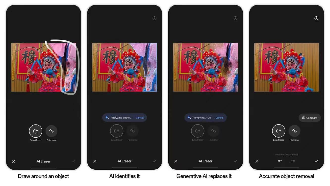 OPPO's AI Eraser enables users to remove unwanted elements from photos Post image