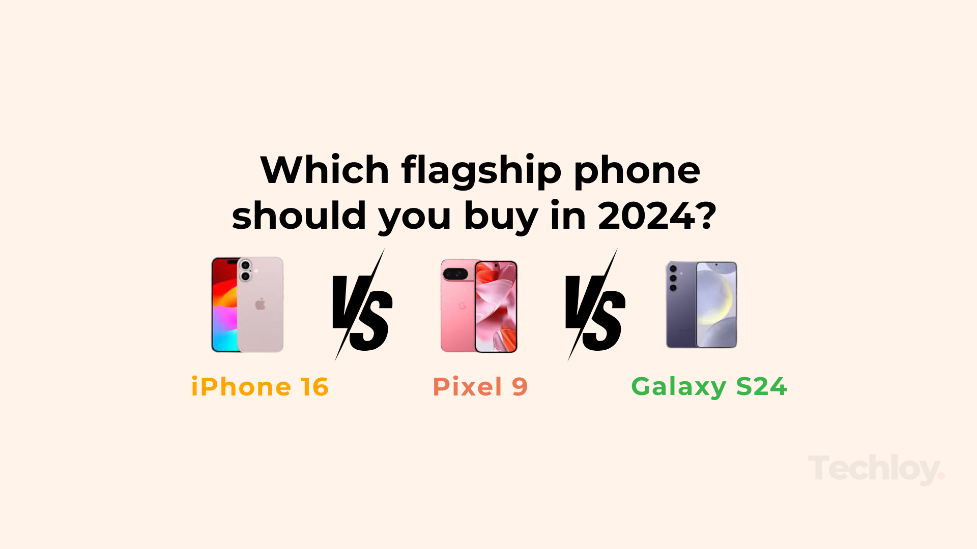 INFOGRAPHIC: iPhone 16 vs Pixel 9 vs Galaxy S24 Post image