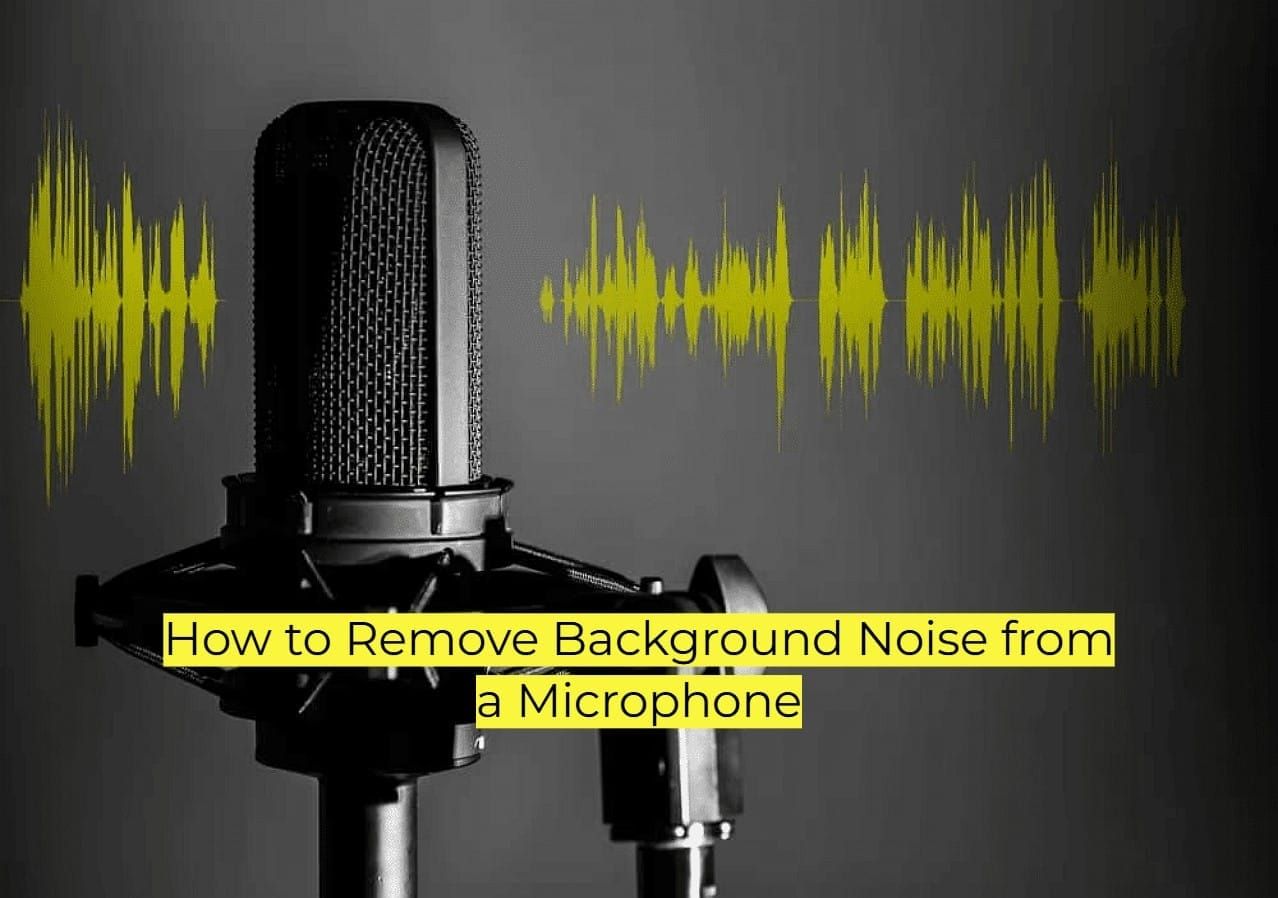 How to Remove Background Noise from a Microphone Post image