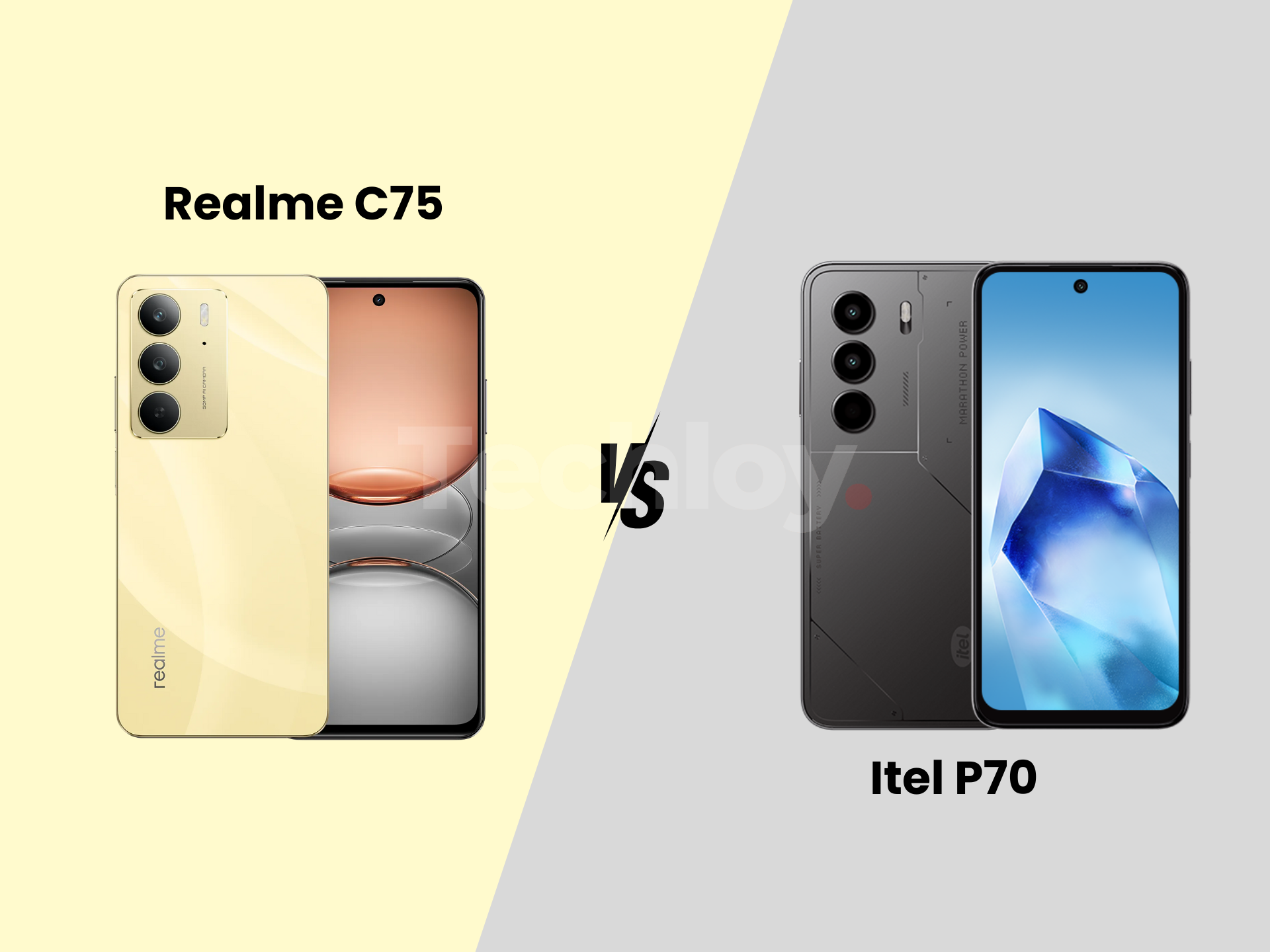 Realme C75 vs Itel P70: Which Budget Powerhouse Should You Choose? Post image