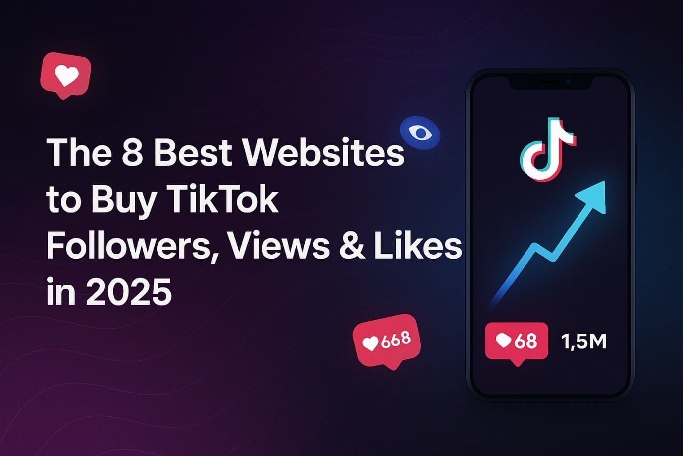 The 8 Best Websites to Buy TikTok Followers, Views & Likes in 2025 (Real and Fast) Post image