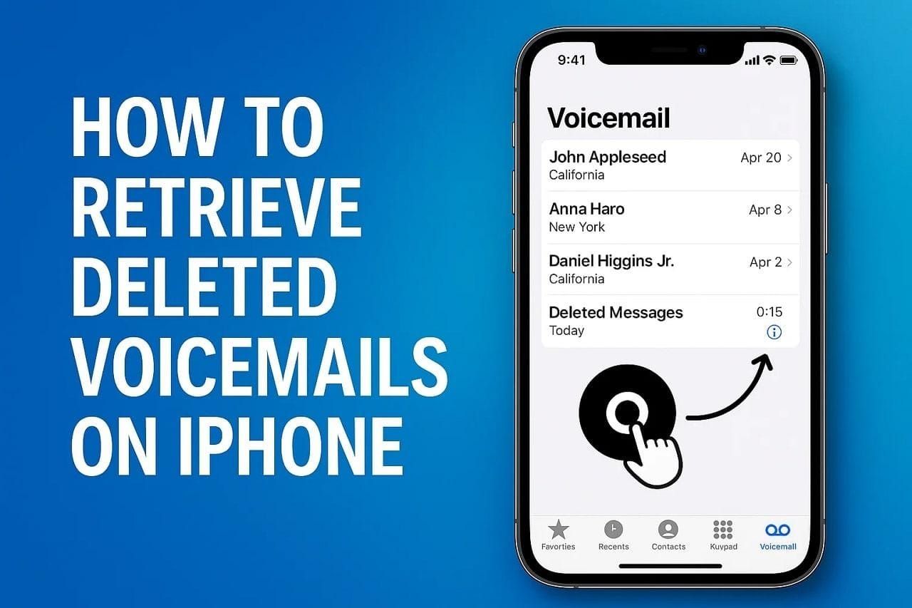 How to Retrieve Deleted Voicemails on iPhone (Even Without Backup) Post image