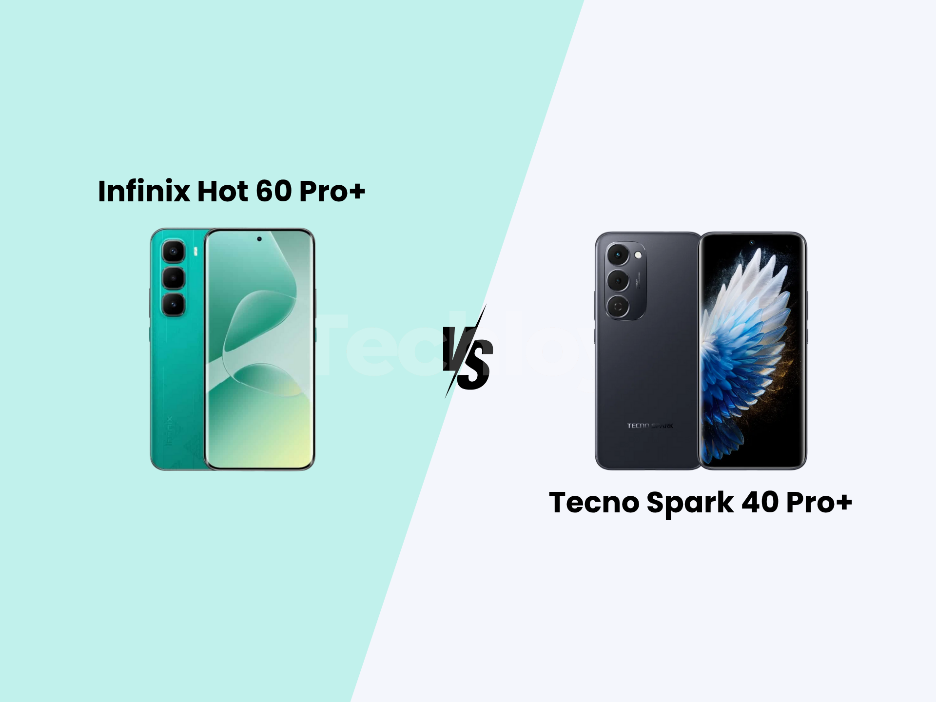 Infinix Hot 60 Pro+ vs. Tecno Spark 40 Pro+: Which Budget Phone Should You Buy? Post image