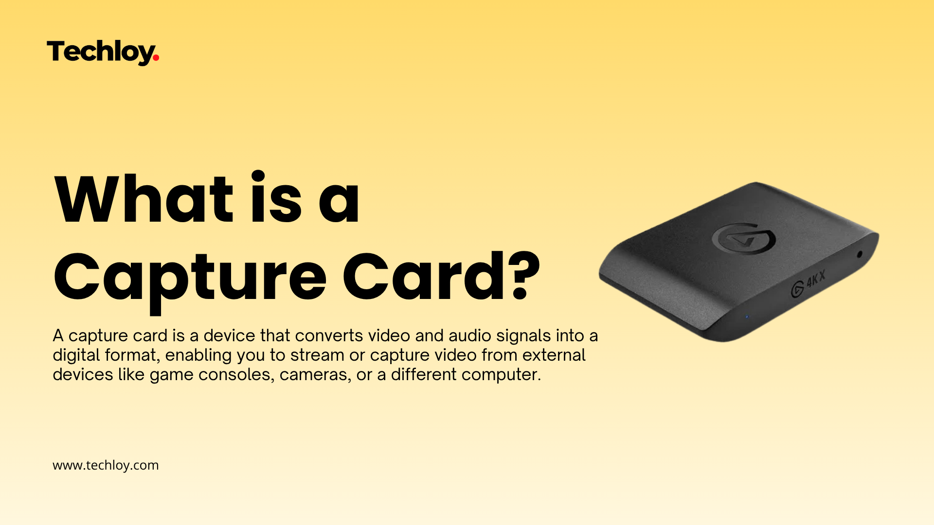 WHAT IS: Capture Card Post image