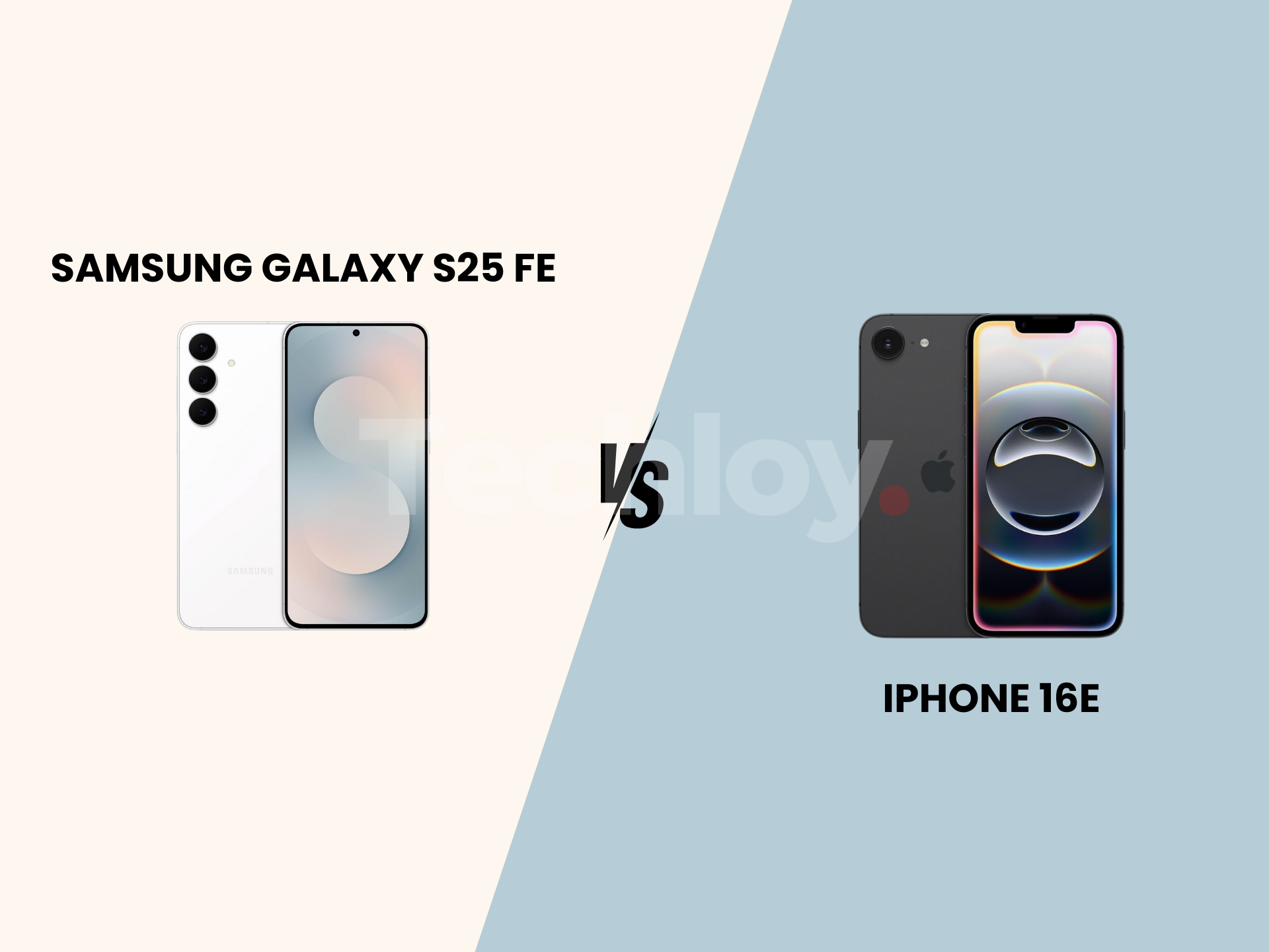 Samsung Galaxy S25 FE vs. iPhone 16e Post image