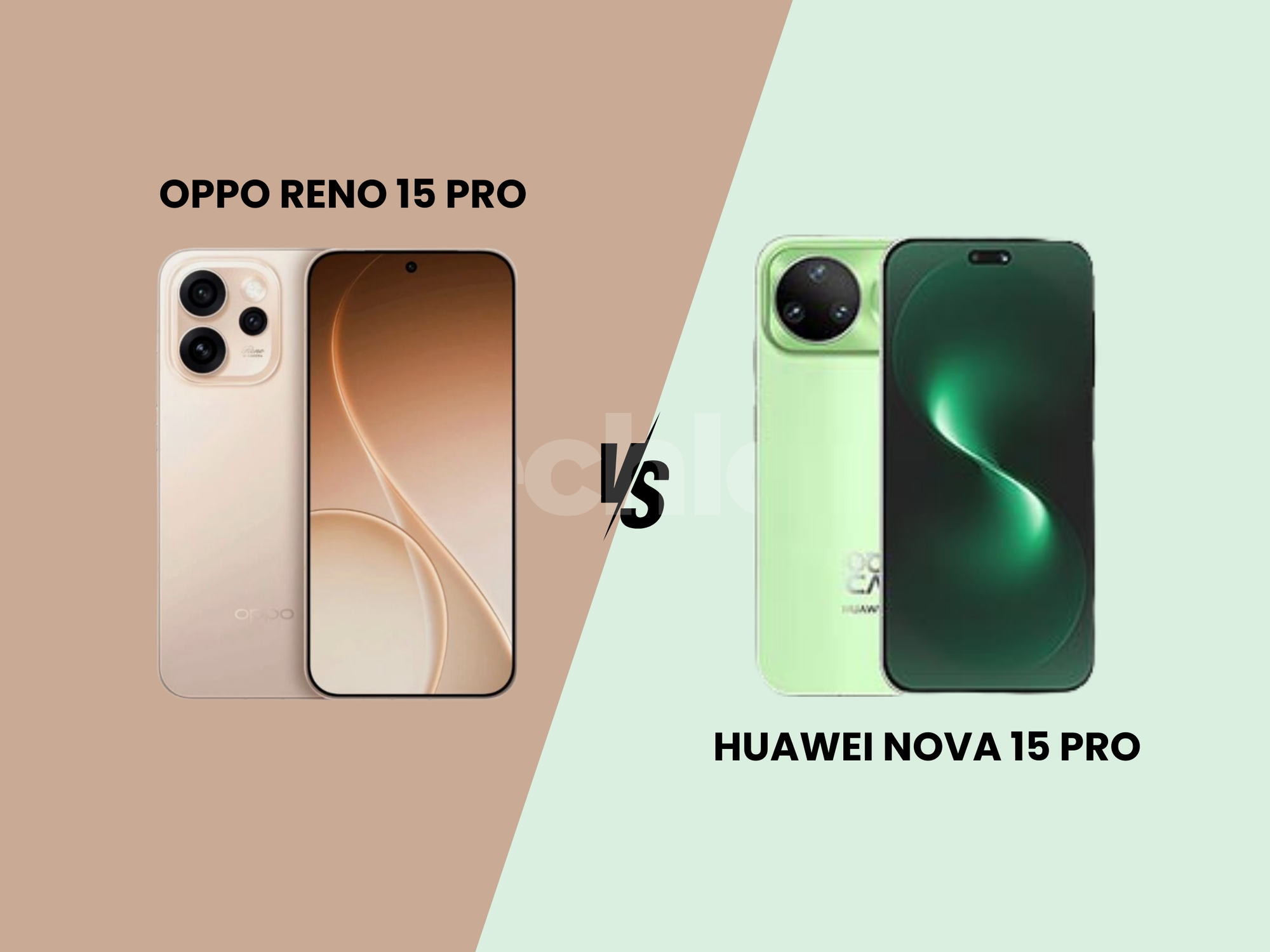 Oppo Reno 15 Pro vs Huawei Nova 15 Pro Post image