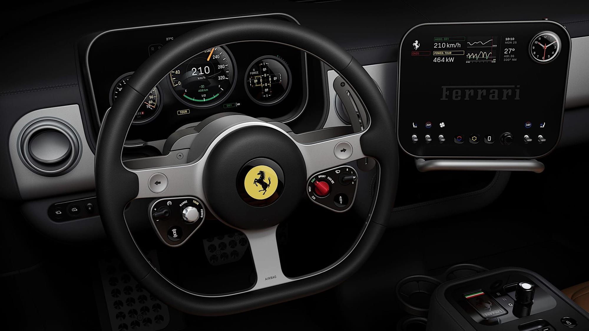 Ferrari Reveals First Electric Car Interior Designed by Jony Ive Post image