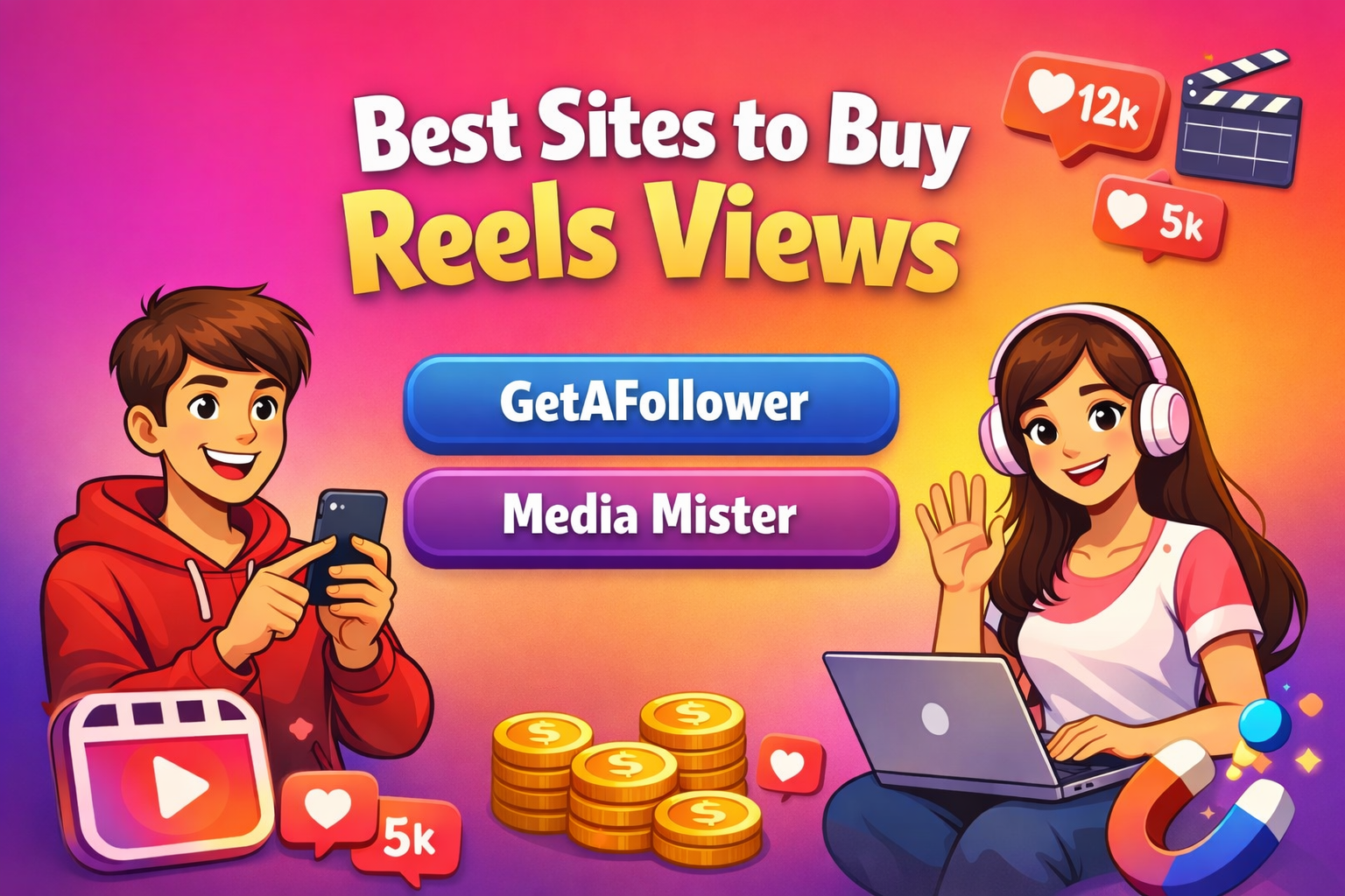 5 Safe & Legit Websites to Buy Instagram Reel Views in 2026 Post image