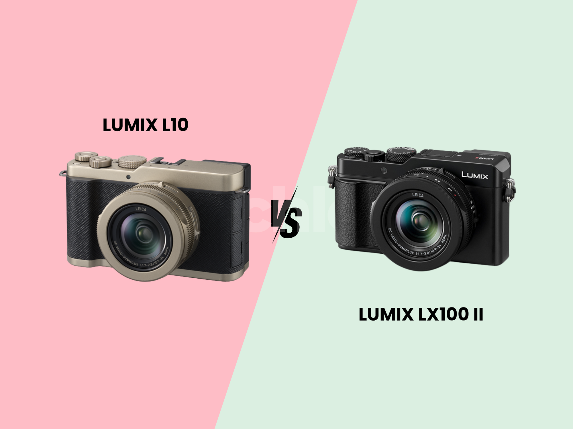 Panasonic LUMIX L10 vs Lumix LX100 II Post feature image