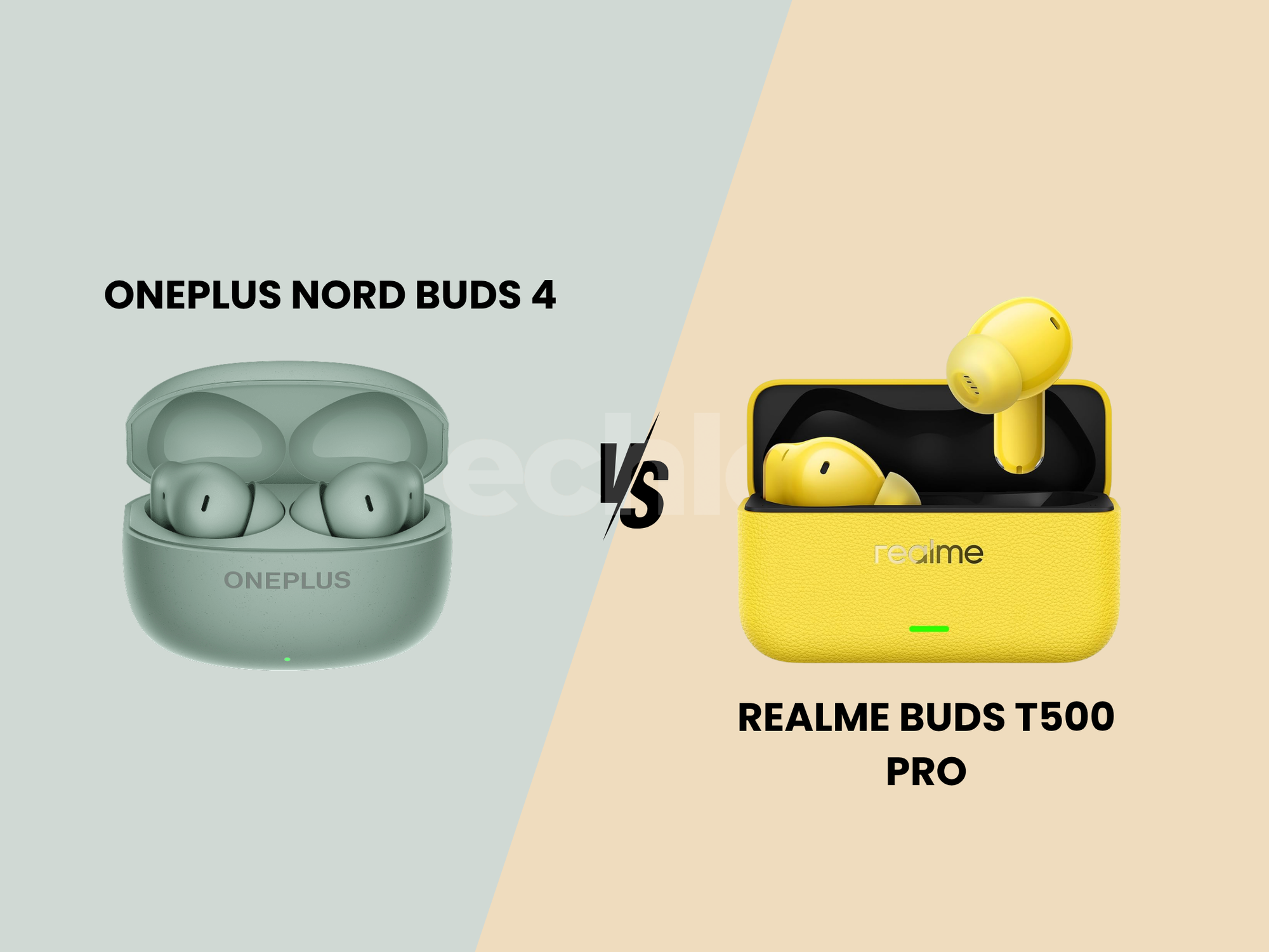 OnePlus Nord Buds 4 vs Realme Buds T500 Pro Post feature image