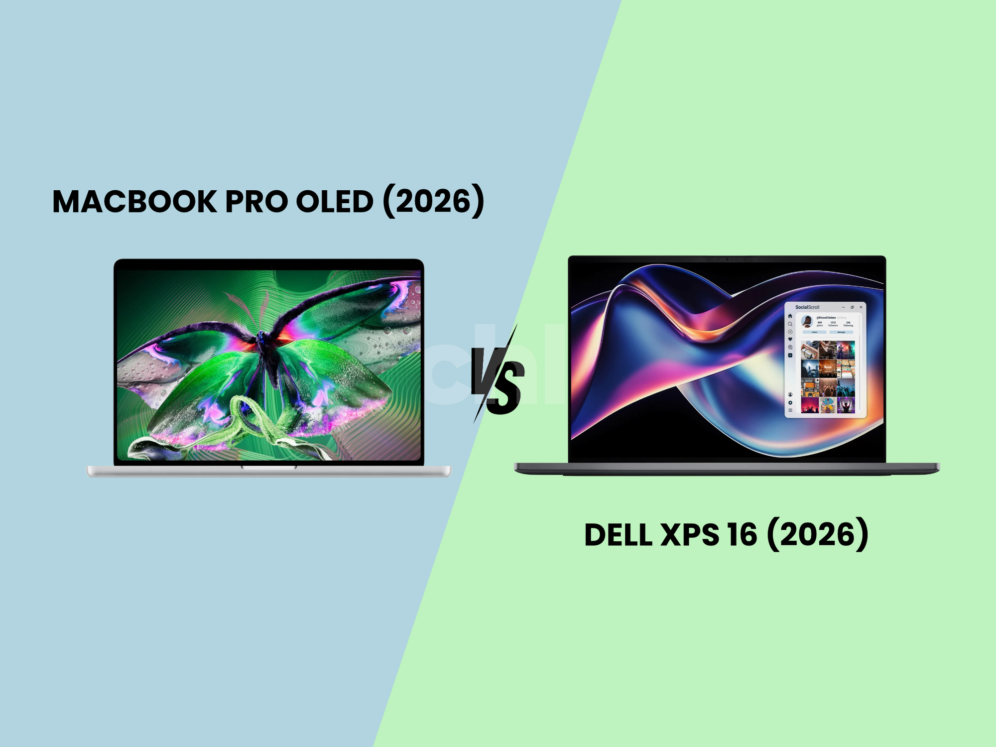 MacBook Pro OLED vs Dell XPS 16 (2026) Post feature image