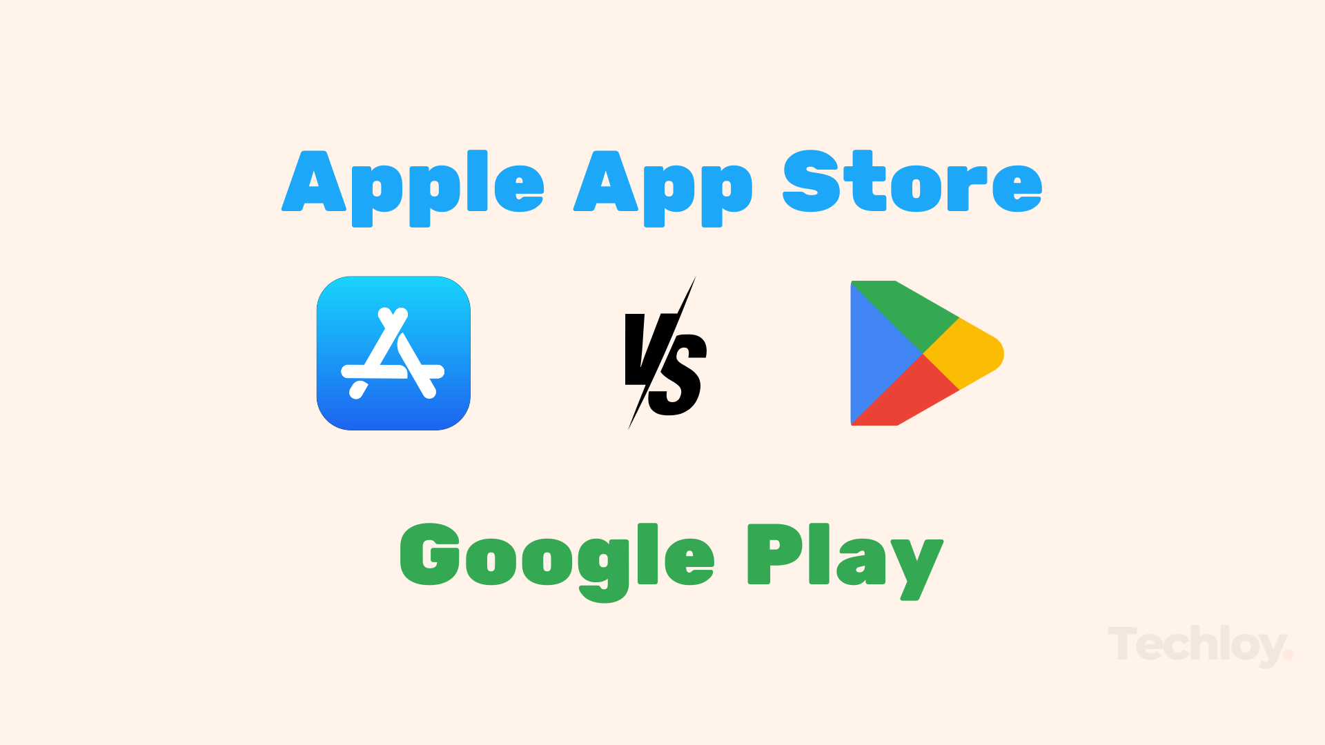 INFOGRAPHIC: App Store vs Google Play Post feature image