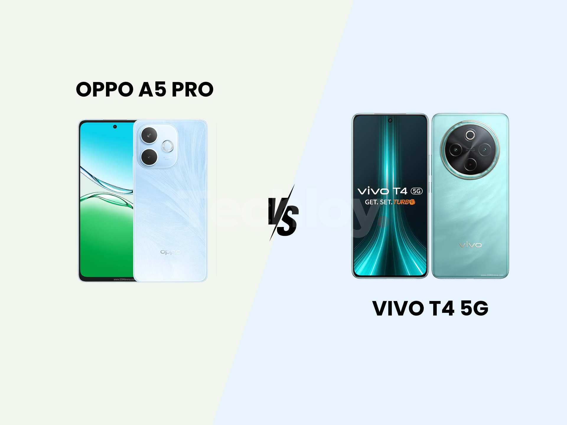 Oppo A5 Pro vs Vivo T4 5G: Which Budget Phone Is Better? Post feature image