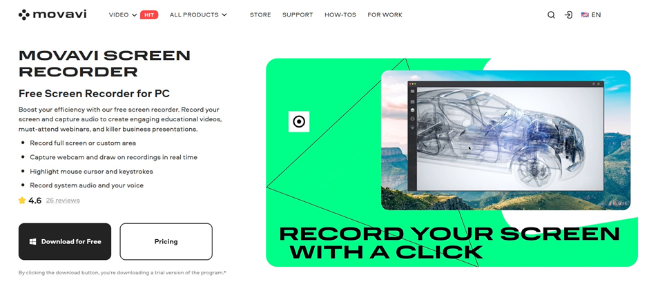 Movavi Screen Recorder Review: Drawing, Scheduling, and Cleaner Audio for Everyday Creators Post feature image