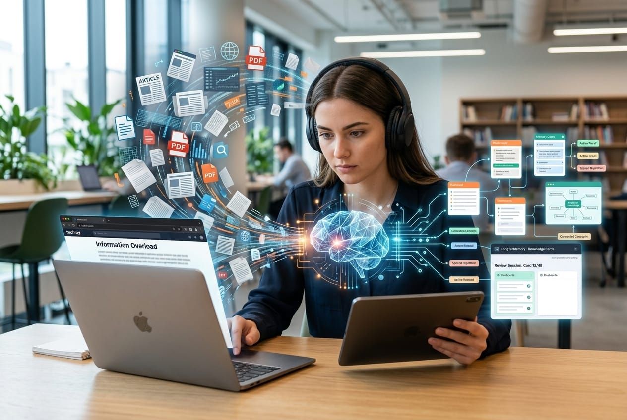 Information Overload and the Retention Gap: How AI is Reshaping Modern Learning Workflows Post feature image