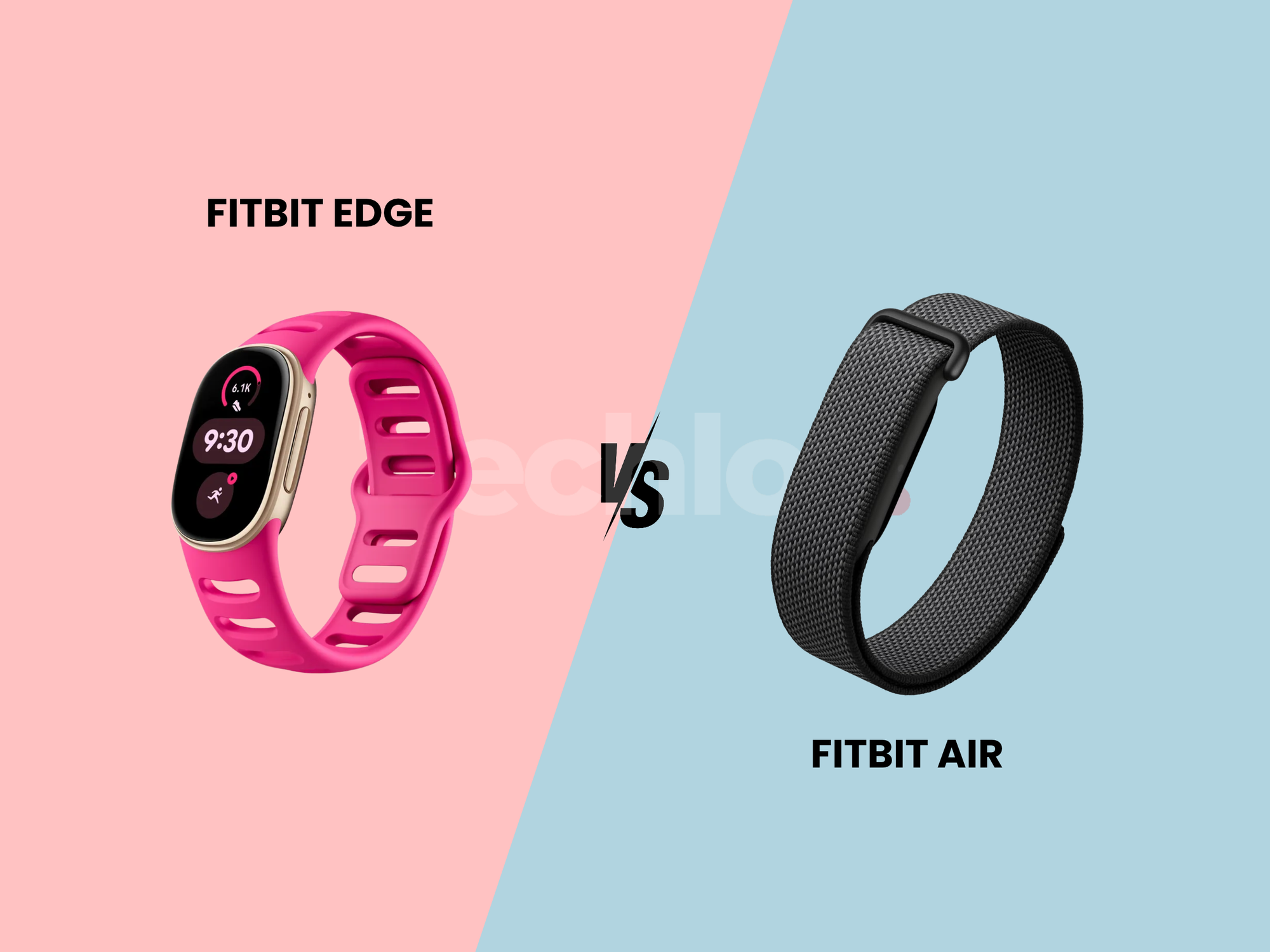 Google Fitbit Edge vs Fitbit Air Post feature image