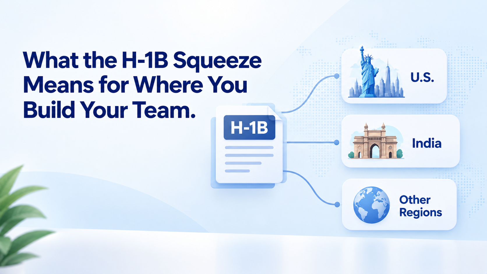 What the H-1B Squeeze Means for Where You Build Your Team Post feature image