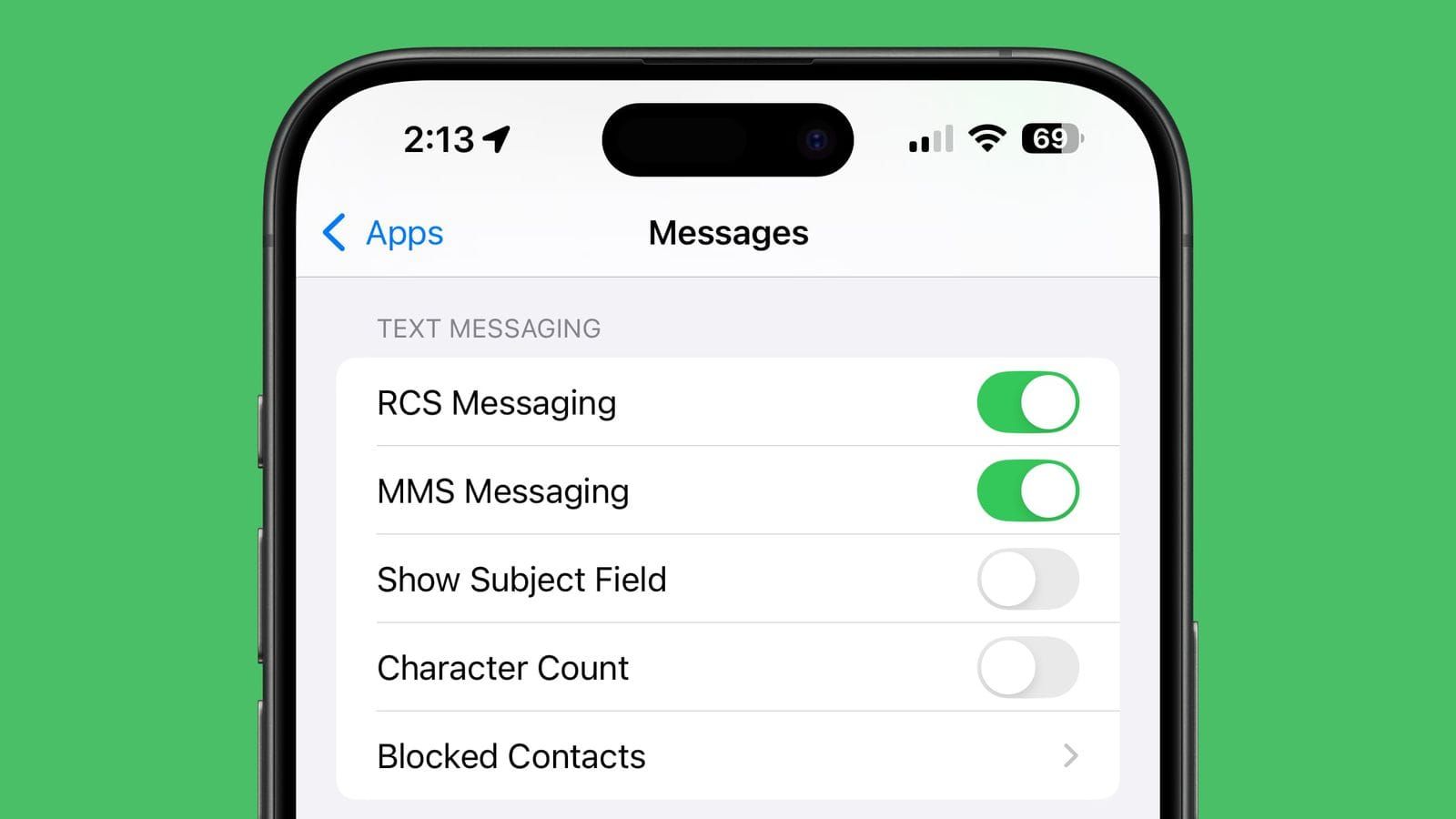 Apple finally adds RCS support in latest iOS 18 beta; green bubbles persist Post image