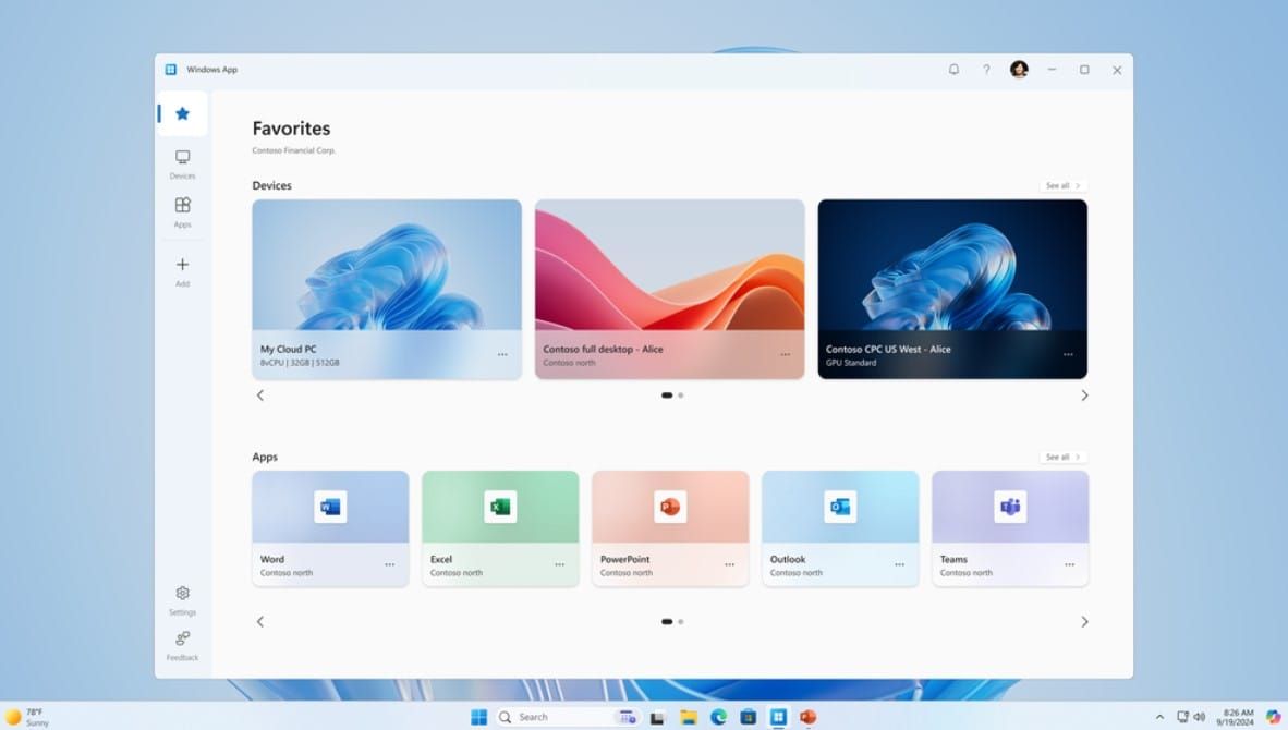 You will now be able to run Windows from pretty much any device Post image