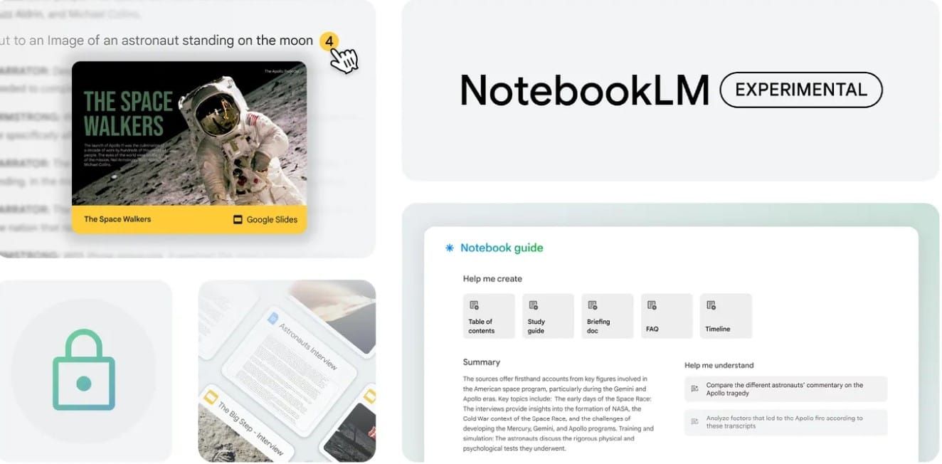 Google’s NotebookLM can now summarize YouTube videos and audio files Post image