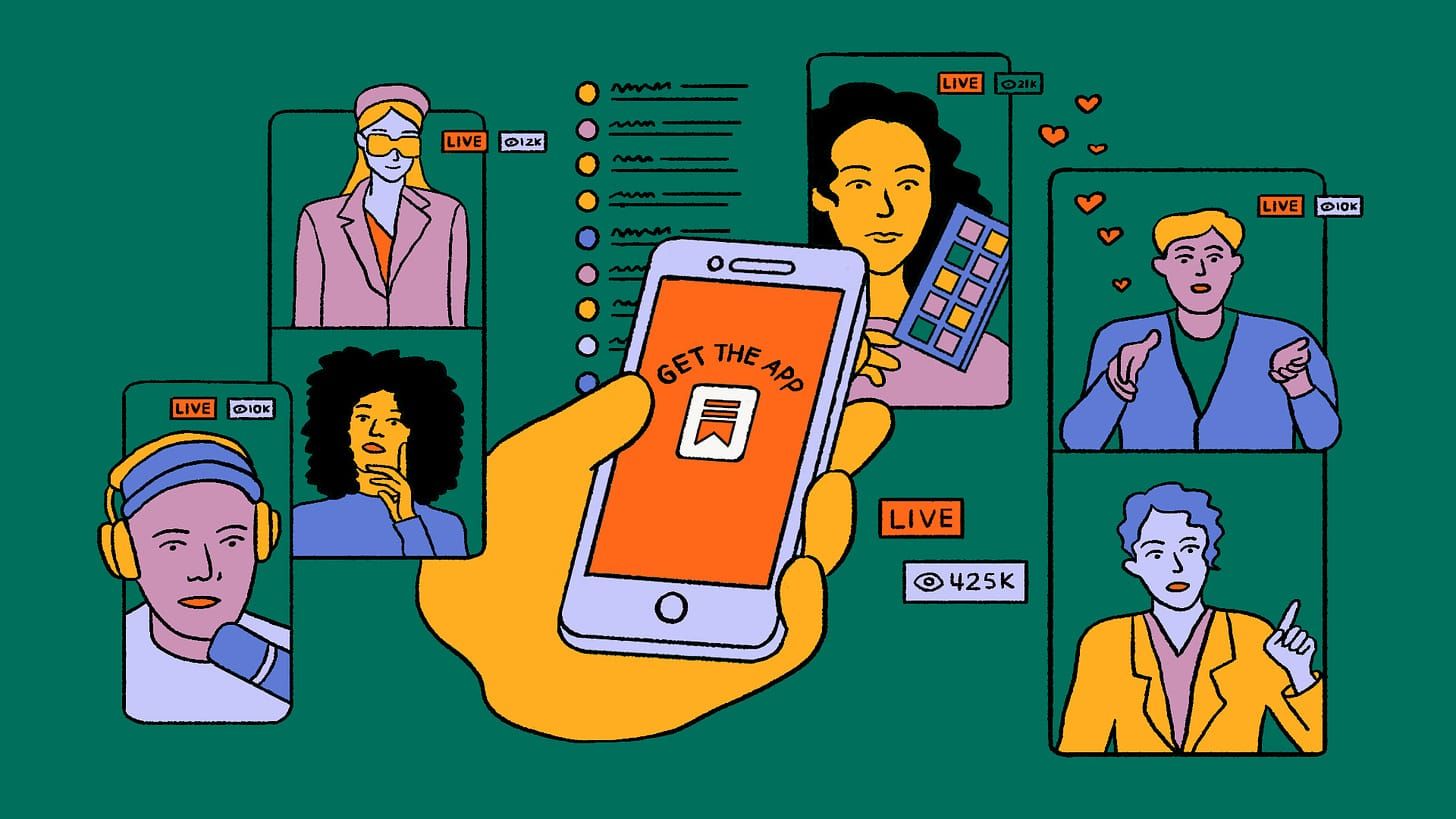 Substack adds live streaming capability for creators Post image