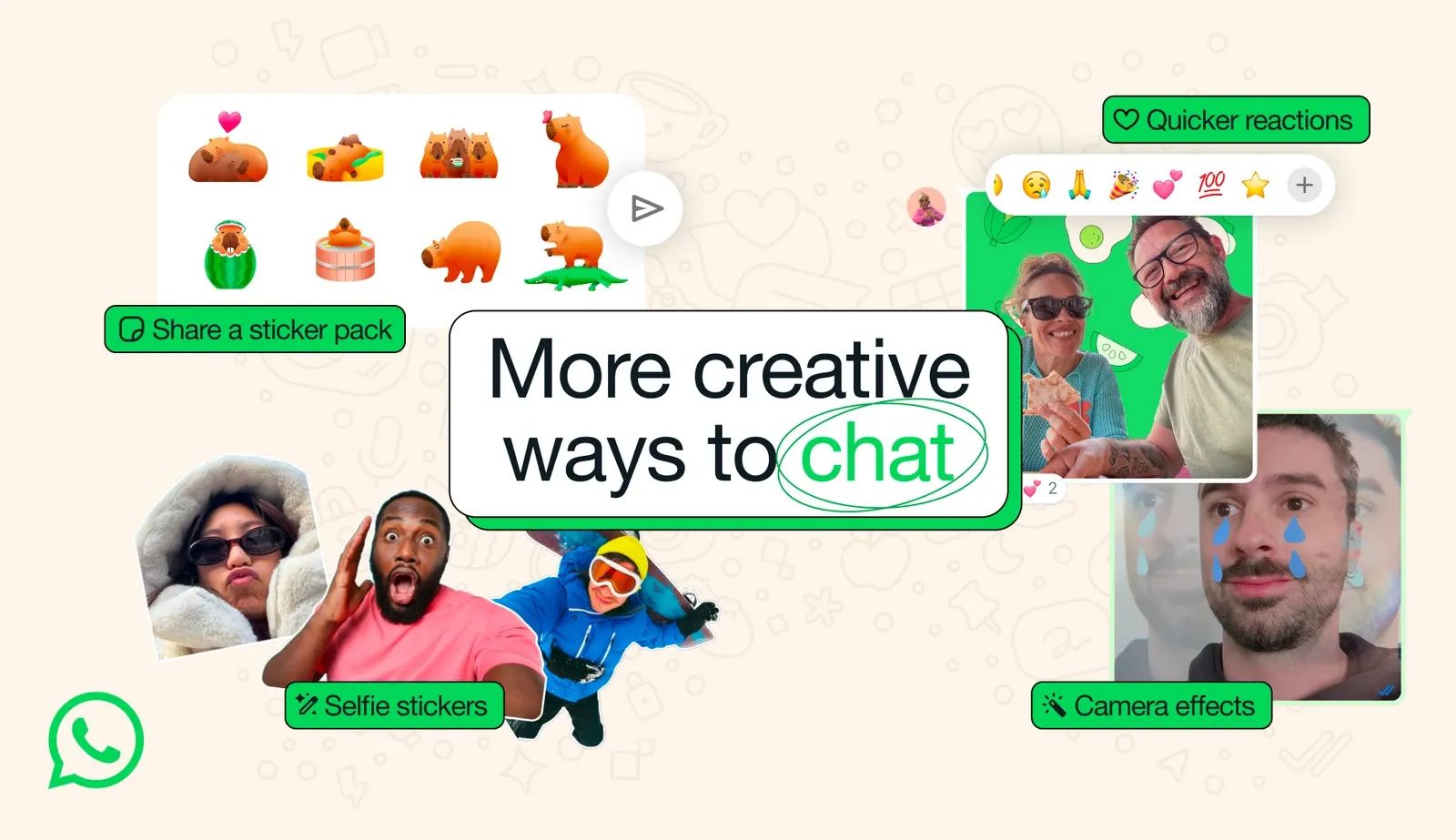 WhatsApp is making it easier for users to capture and customize their photos and videos Post image