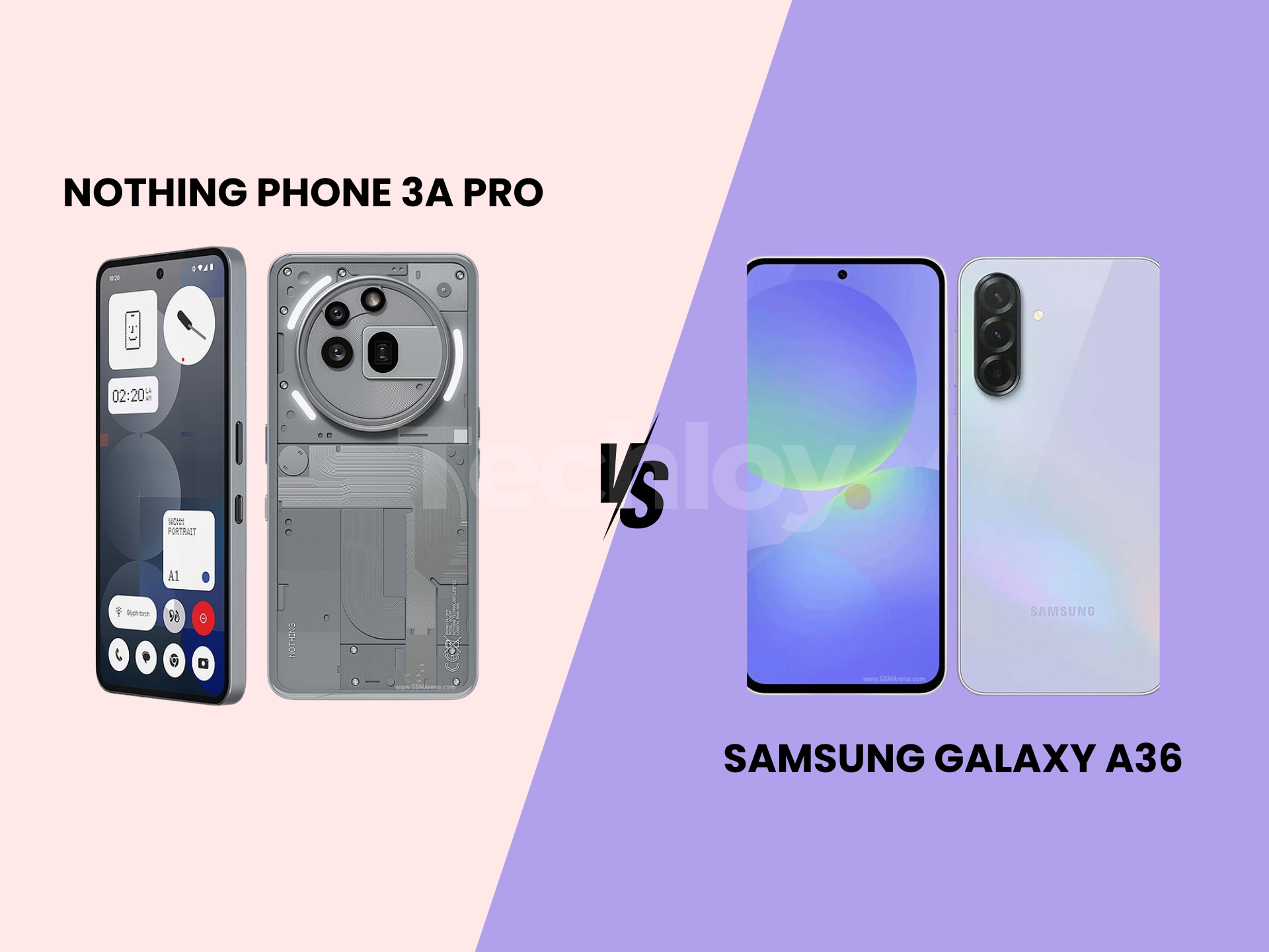 Nothing Phone 3a Pro vs Samsung Galaxy A36 5G: Which Mid-Ranger Is Right For You? Post image