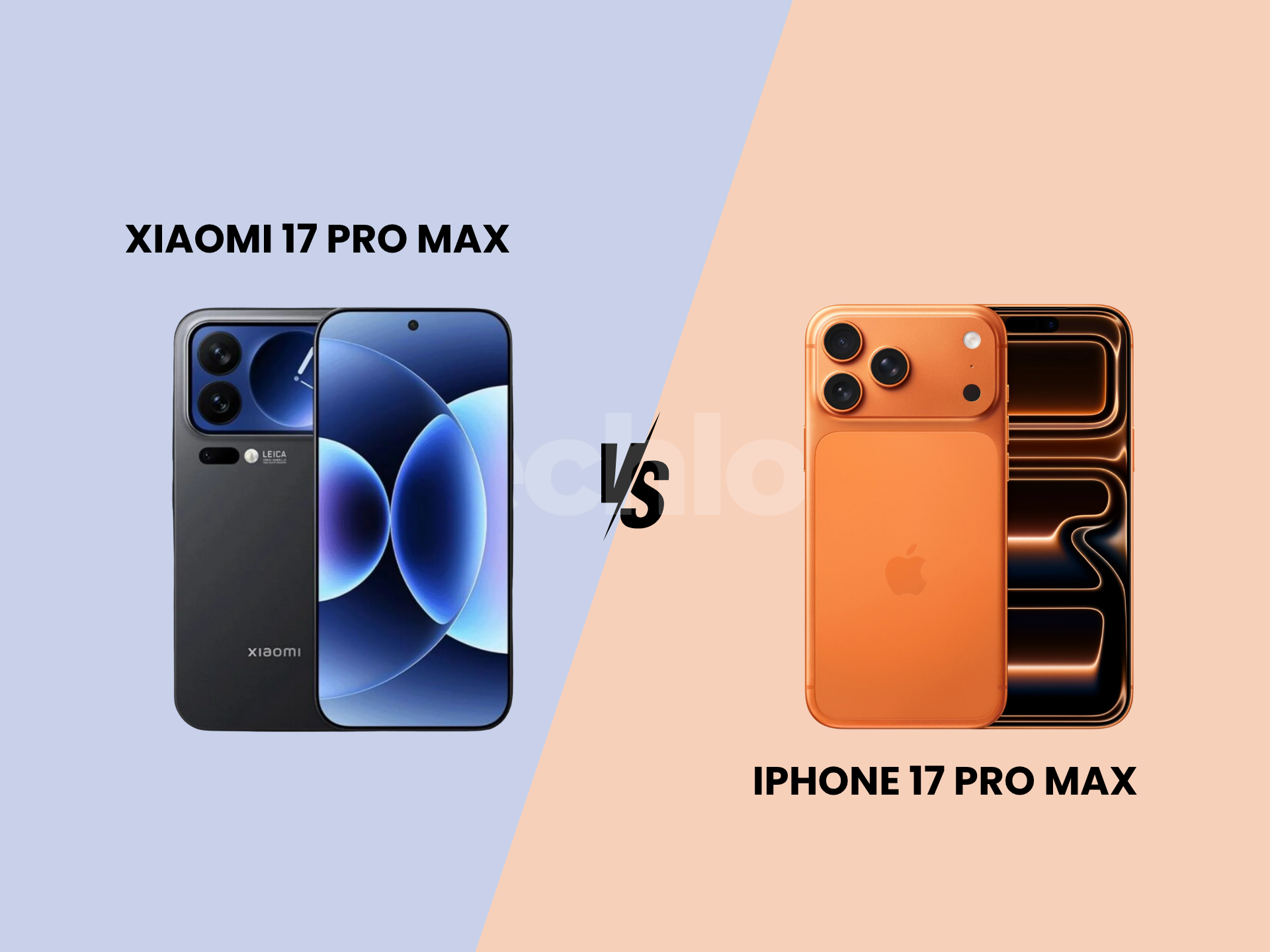 Xiaomi 17 Pro Max vs iPhone 17 Pro Max Post image