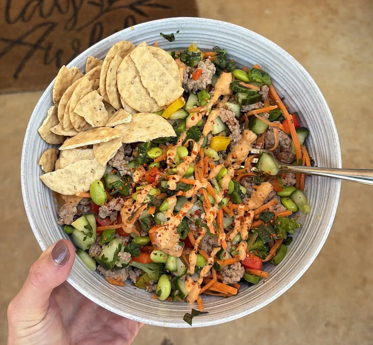 Sesame Chopped Salad