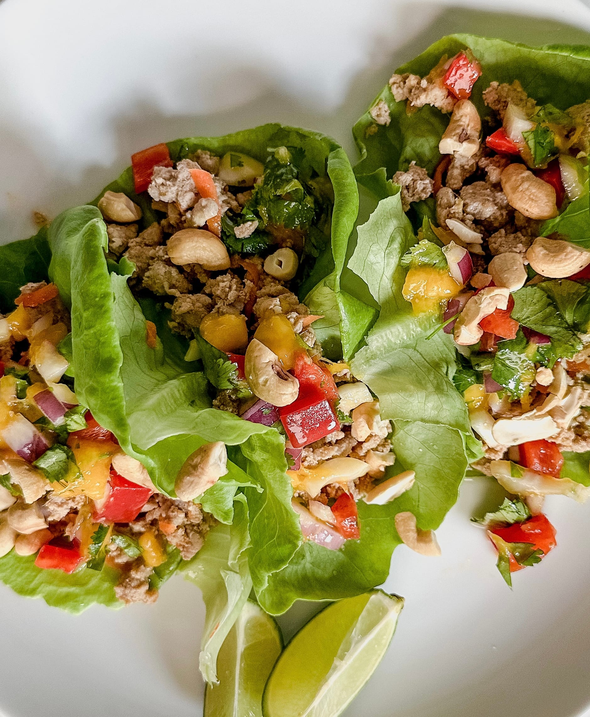 Turkey Lettuce Cups With Mango Pico