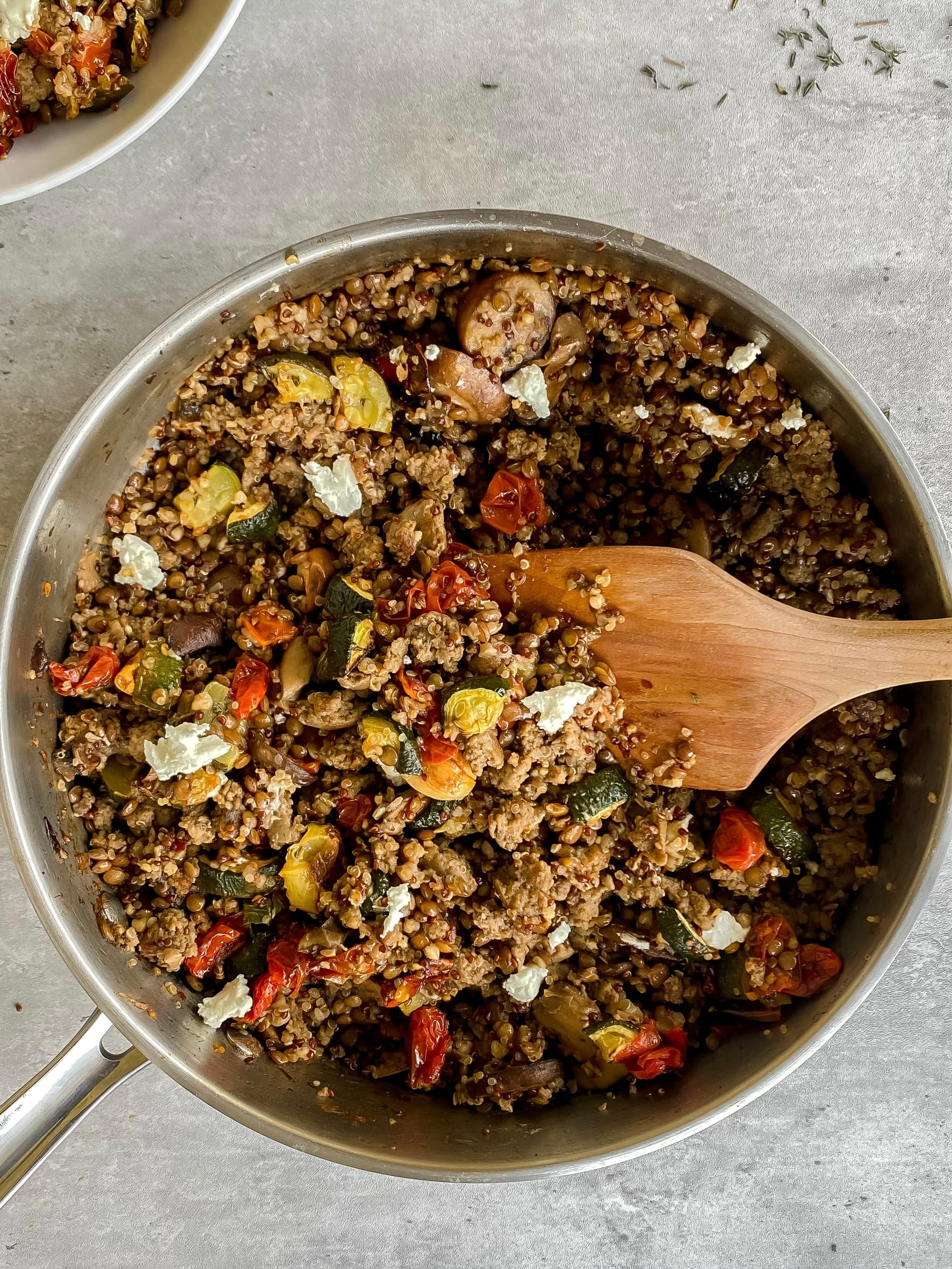 Savory Ancient Grain Breakfast Bowl