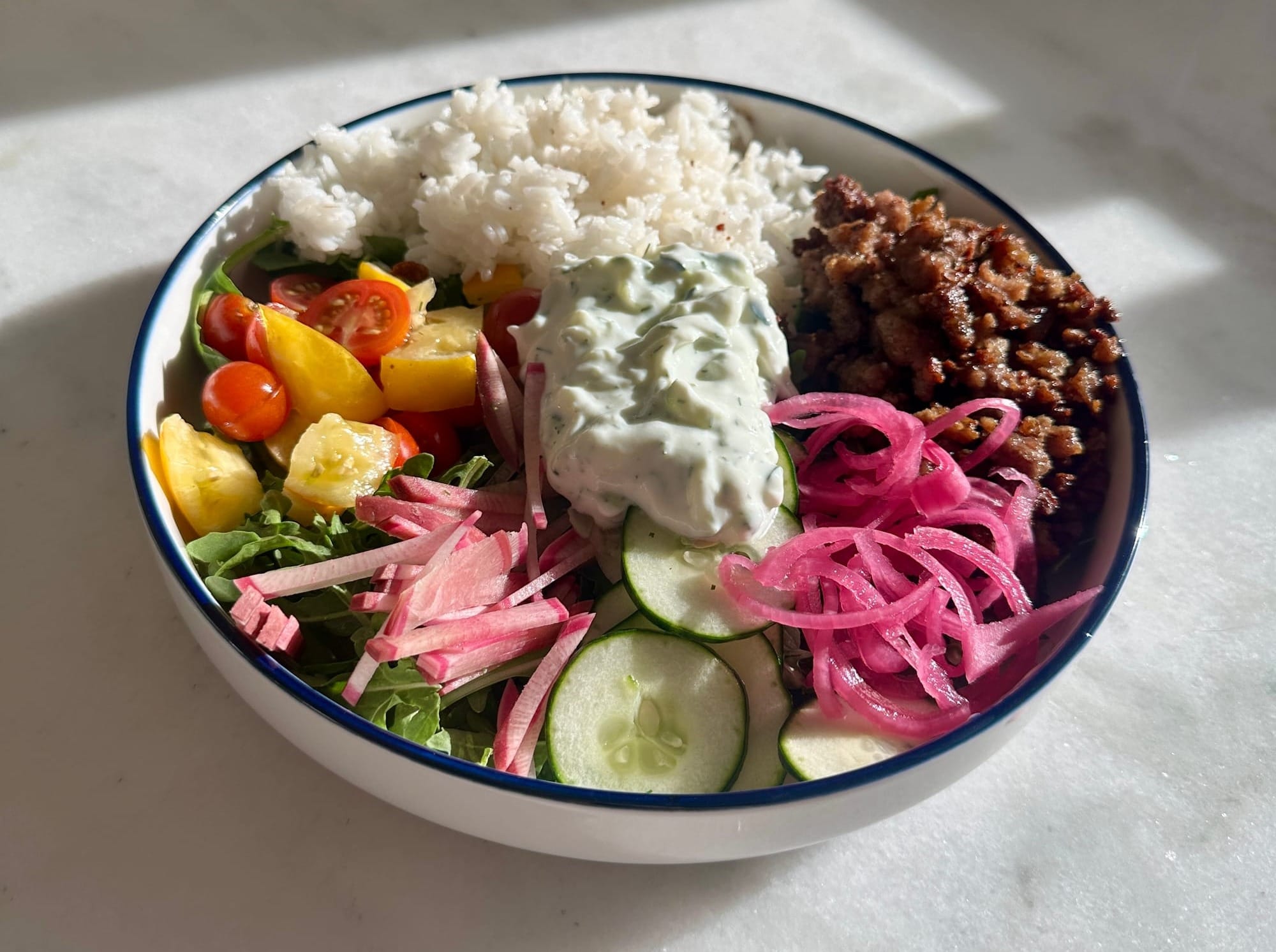 Easy Mediterranean Bowls
