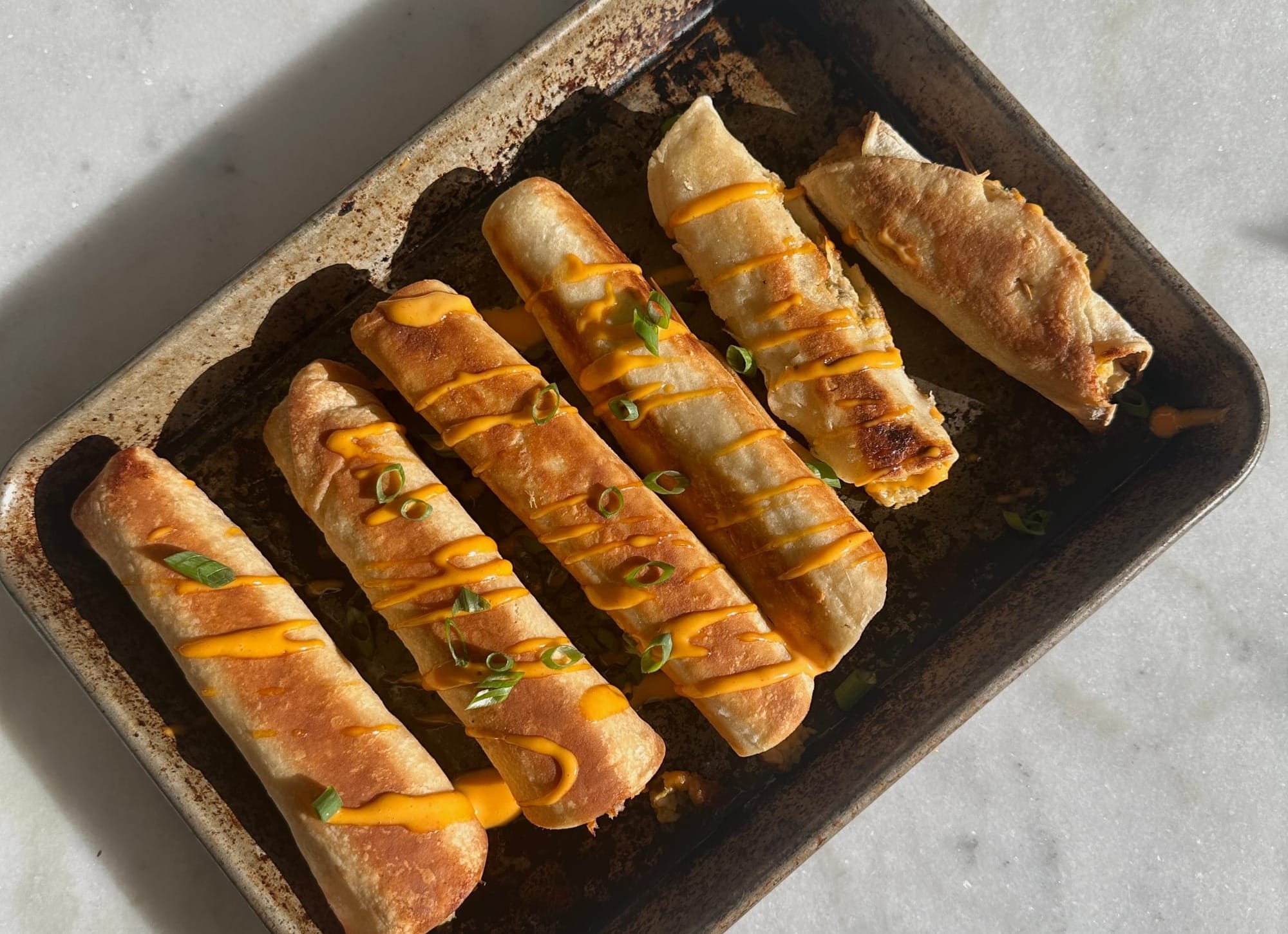 Salmon Taquitos