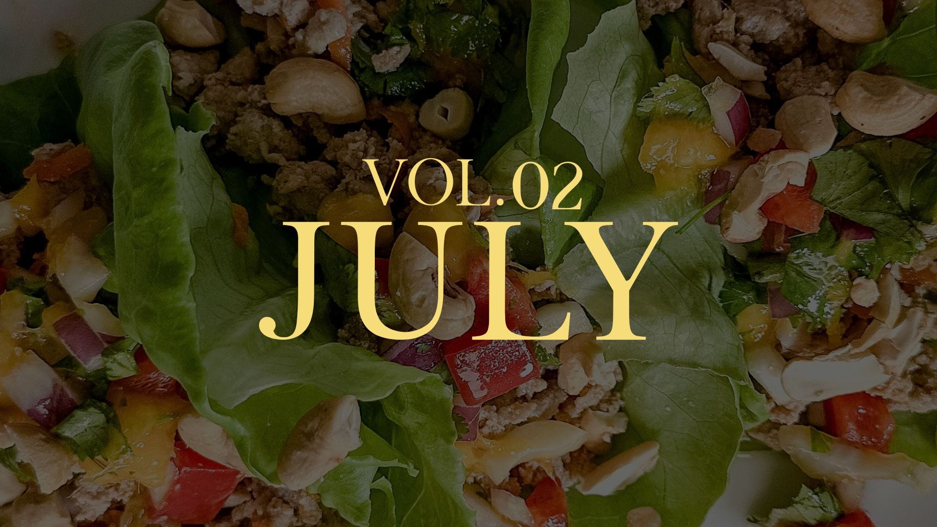 July Meal Plan