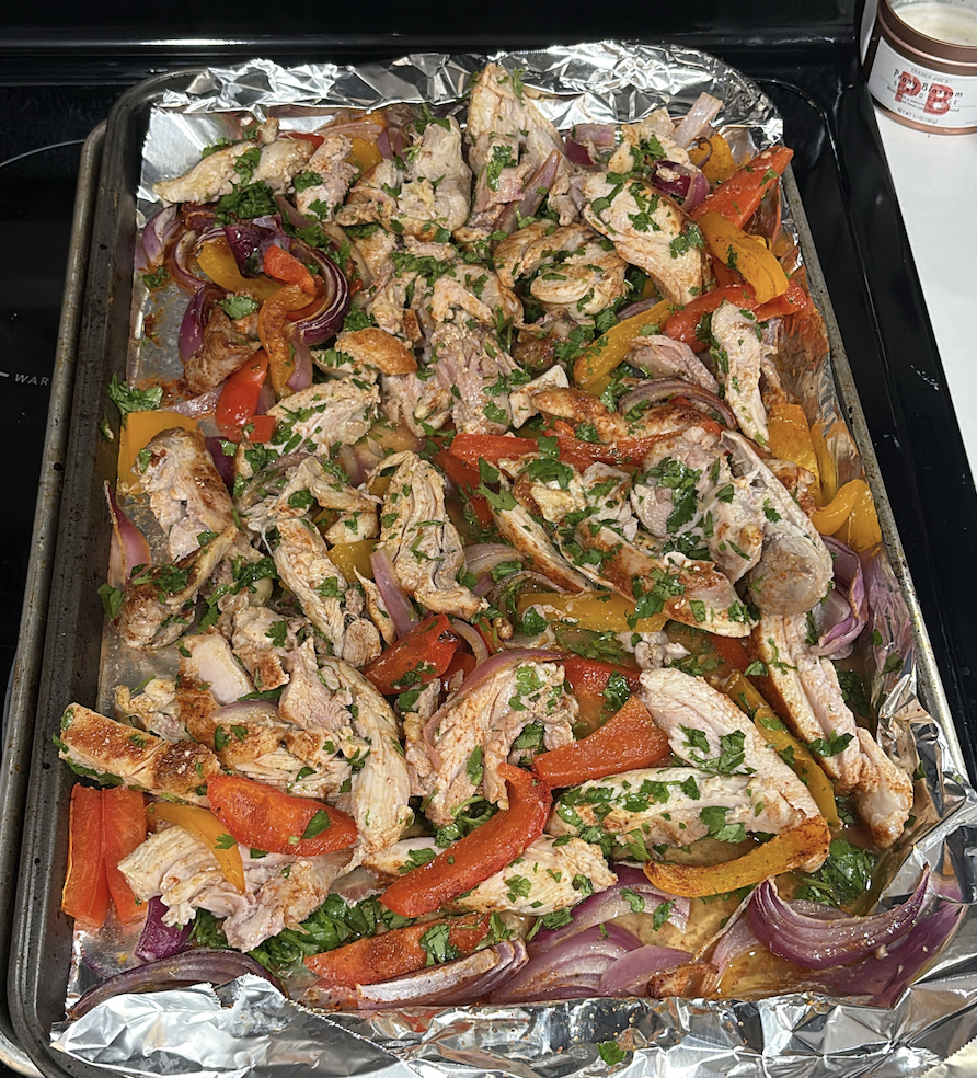 Choose Your Adventure Chicken Fajitas