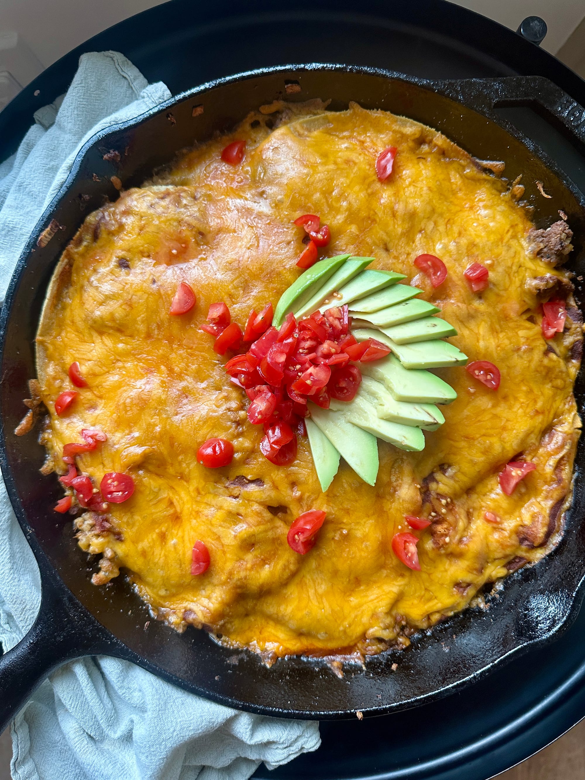 Lazy Girl Enchilada Skillet