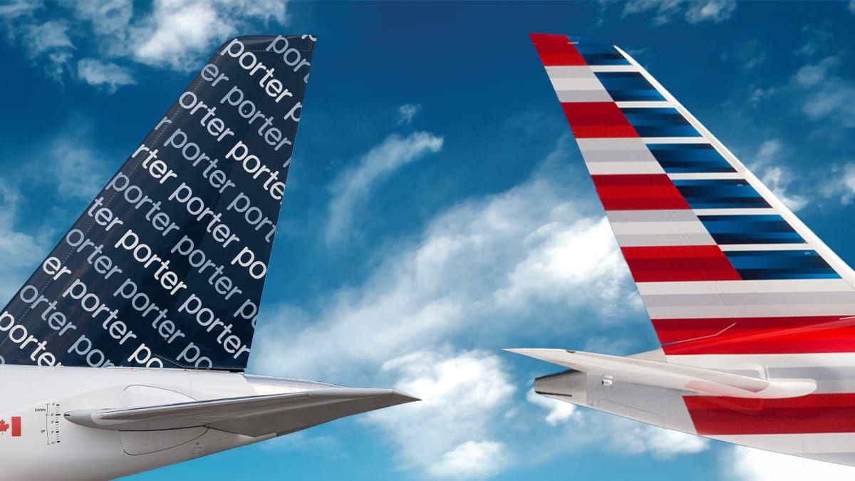 American Airlines and Porter Airlines launch codeshare partnership Post feature image