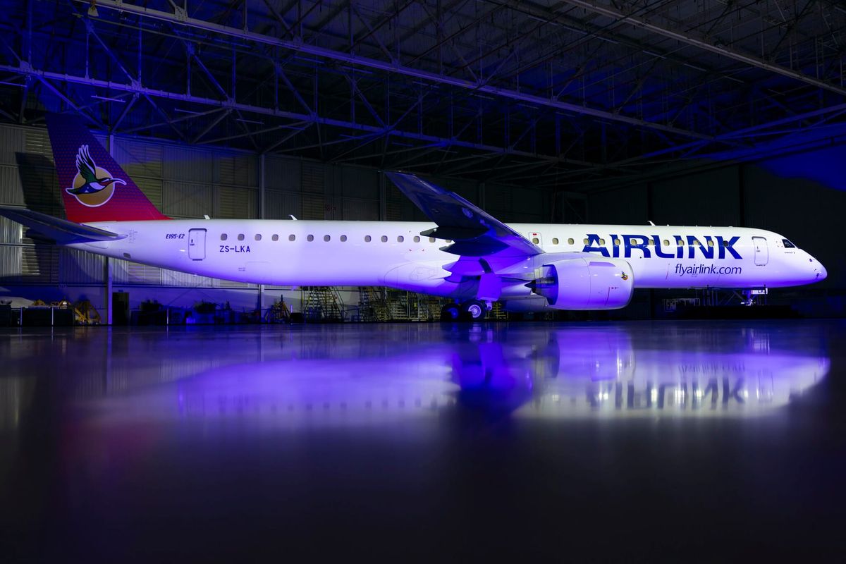 Embraer delivers 20 aircraft in Q3 as Airlink welcomes its first E195-E2 Post feature image