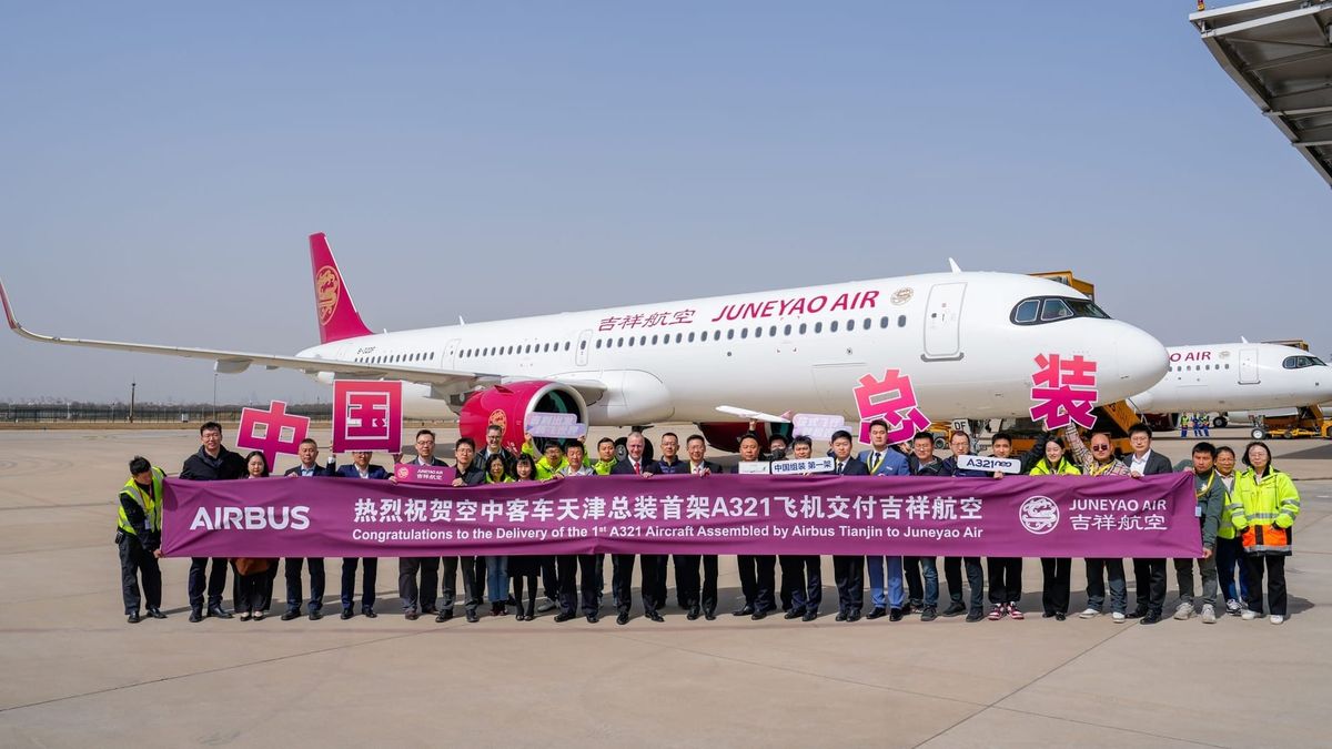 Airbus opens its second A320 FAL in China, second new FAL in a month Post feature image