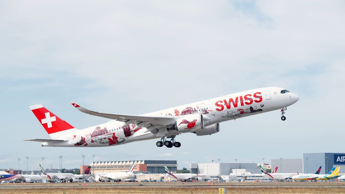 SWISS to take delivery of its first Airbus A350-900 Post feature image
