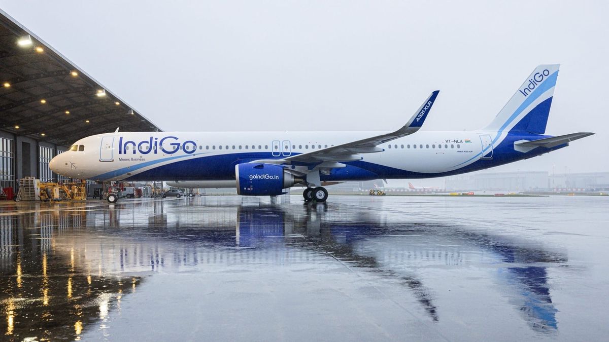 IndiGo takes delivery of its first Airbus A321XLR Post feature image
