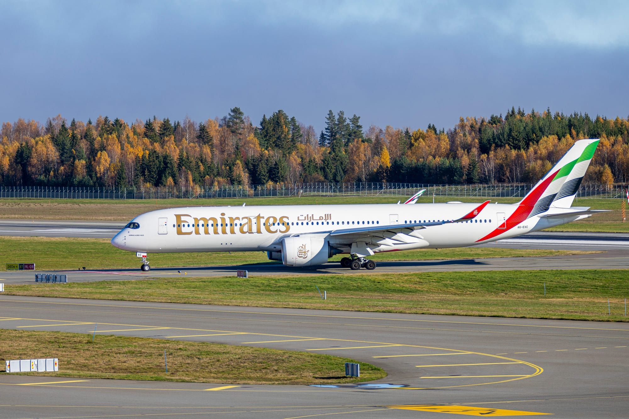 Emirates has introduced its Airbus A350s on flights to Oslo Post image