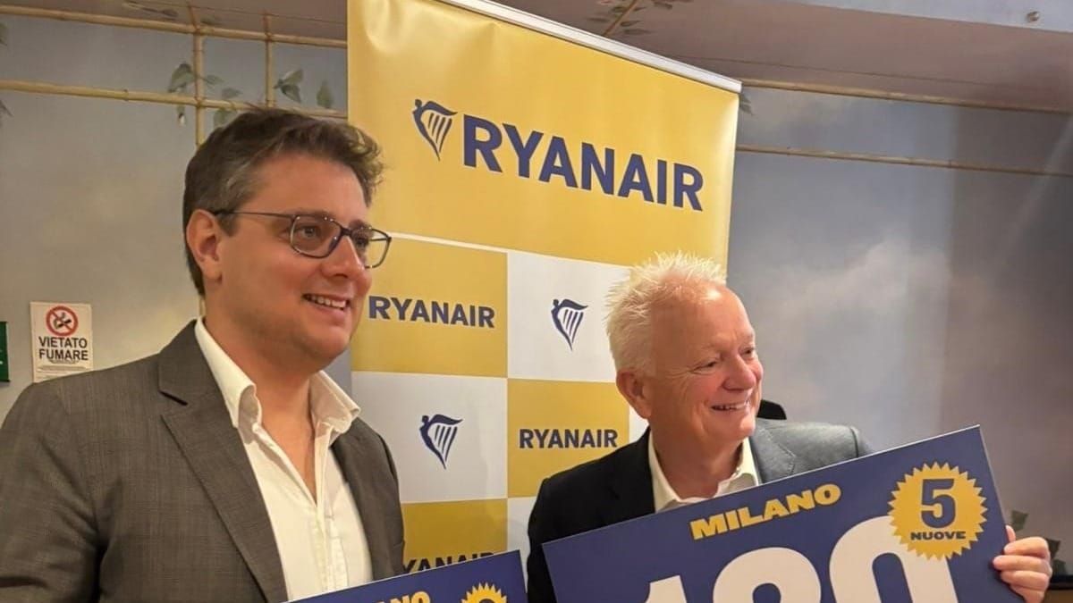 3 in 1 out: Ryanair adds three aircraft in Milan, pulls one out of Rome Post image