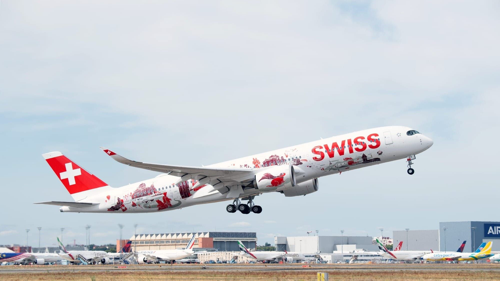 SWISS to take delivery of its first Airbus A350-900 Post image