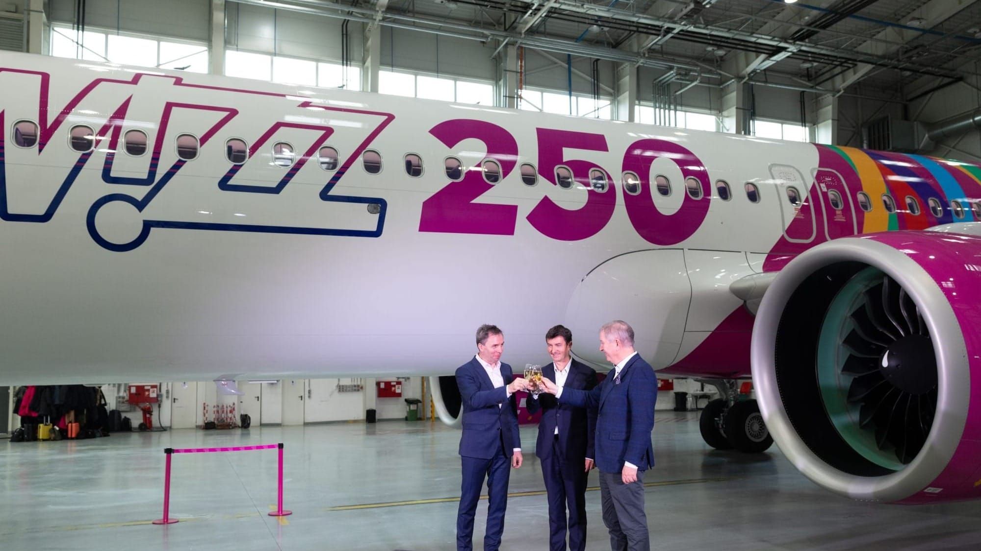 Wizz Air welcomes 250th aircraft as Airbus pushes toward year-end delivery goal Post image