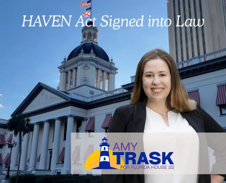 Florida House Candidate and HAVEN Bill Founder Speaks After Governor Signs Law