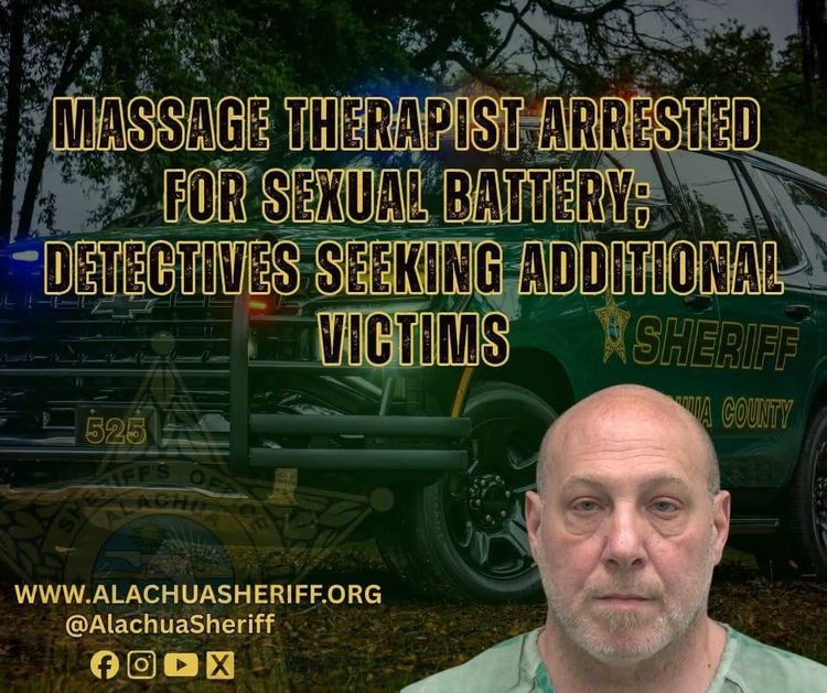 “Massage Therapist” Faces Pretrial Detention Hearing for Sexual Battery