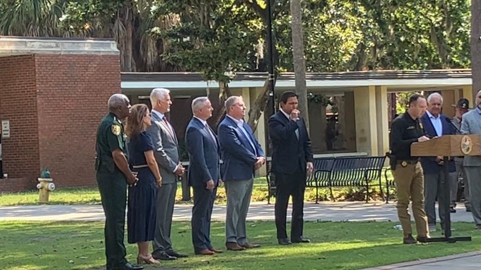 "Fuck  DeSantis” Protesters Respond When Governor Speaks at UF; Political Plays Take Hold Amidst Upcoming Elections