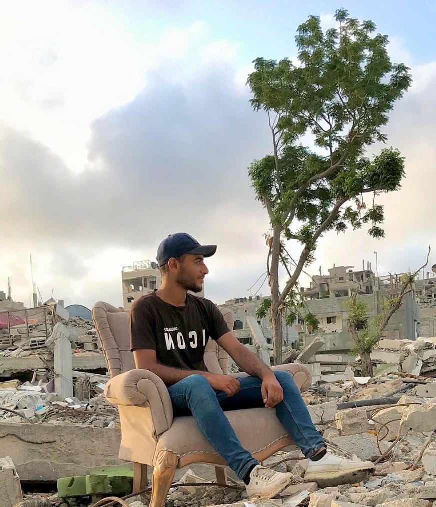 Navigating Forced Displacement in Gaza