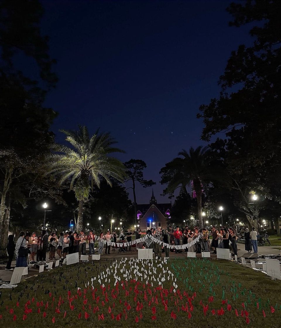 SJP Hosts Memorial for Gaza, Honors Lives Lost Amid Israeli Aggression
